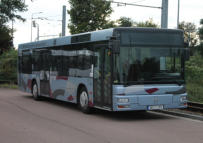 195 auf dem Betriebshof der DVG Dessau.